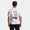 T-shirt ferrari Testarossa blanc de dos