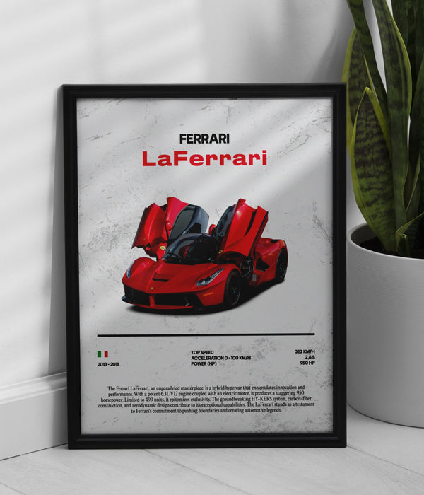 Póster Ferrari LaFerrari