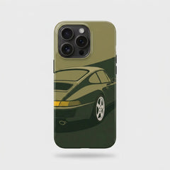 Funda para iPhone Porsche 911 Verde