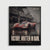 Poster Porsche 917K Le Mans 1970 Tourismo avec prototype de course historique sur fond sombre