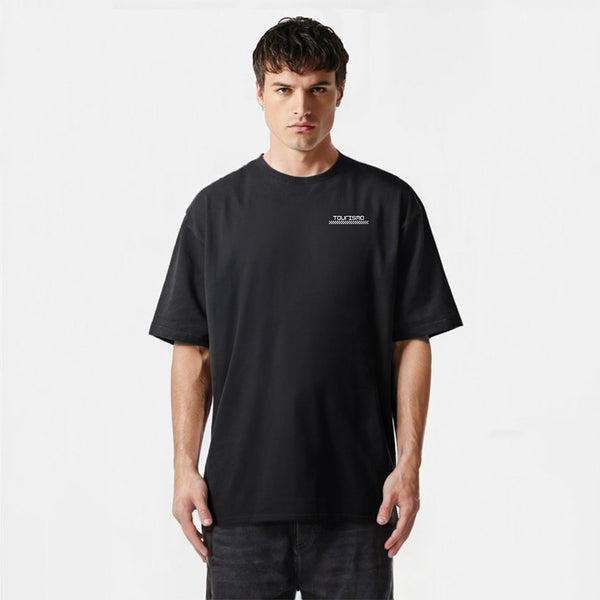 t-shirt noirmercedes class G63 bleu et noir de face