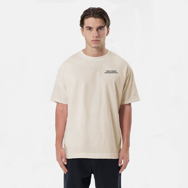 T-shirt Need Money For Lamborghini Beige de Face