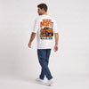 T-shirt Volkswagen Beetle Baja Bug Desert Misfit blanc vu de dos