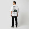 T-shirt Grid Brutalism Kawasaki ZX-7R Tourismo Clothing, vue complémentaire.