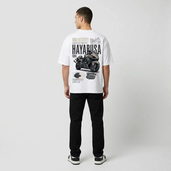 T-shirt Wind Authority Suzuki Hayabusa Tourismo Clothing, vue complémentaire.