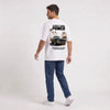 T-shirt Chevrolet Chevelle SS 396 Street-Born Power blanc vu de dos