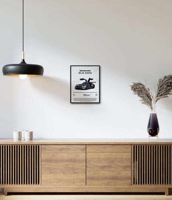 Póster Mercedes-Benz SLS AMG