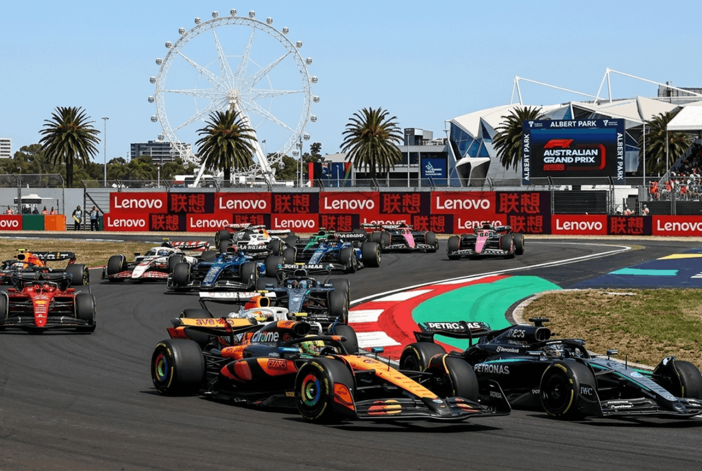 Illustration de l'article Tourismo : Grand Prix d'Australie 2026 – Russell et Mercedes lancent la nouvelle ère en force !