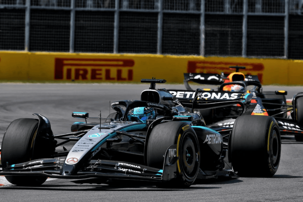 Illustration de l'article Tourismo : Grand Prix du Canada 2025 : Russell triomphe, McLaren s’écroule, Mercedes reprend les devants