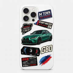 Funda de iPhone BMW M3 G80 Performance