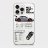 Coque iPhone transparente Tourismo Clothing Need Money For Porsche 911 GT3 RS