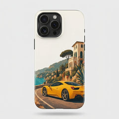 Funda para iPhone Ferrari 458 Italia Amarillo Riviera