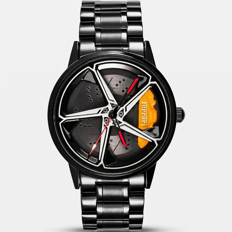 Reloj Ferrari 488, pinza amarillo
