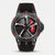 Reloj Audi RS 3, negro y rojo, vista frontal