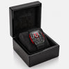 Reloj motor V12 en su caja Tourismo