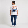 T-shirt Chevrolet Camaro IROC-Z Sunset Spec blanc vu de dos