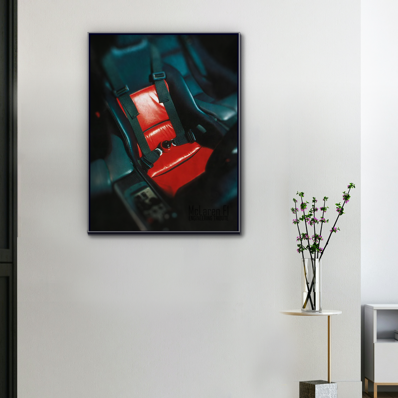 Lienzo McLaren F1 La obsesión por el detalle, vista 1