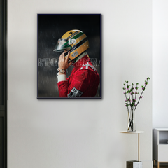 Lienzo F1 En la Mente de Ayrton Senna