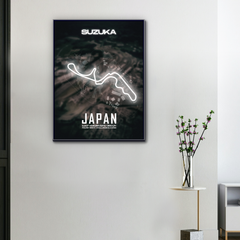 Lienzo Circuito F1 Suzuka Japón