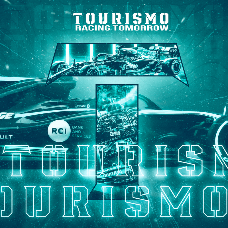 Lienzo F1 Tourismo Clothing Racing, vista 2