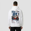 Sweat Control the Violence Yamaha R1 Tourismo Clothing, vue principale.