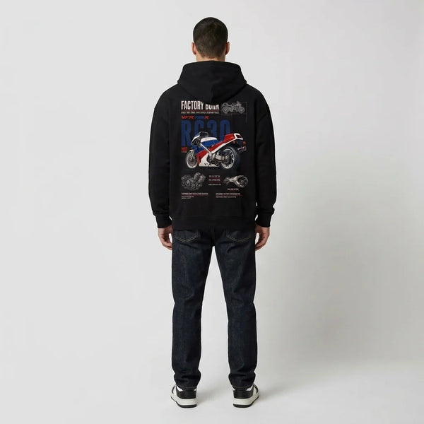 Sweat Factory Born Honda RC30 Tourismo Clothing, vue supplémentaire.