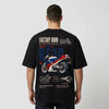T-shirt Factory Born Honda RC30 Tourismo Clothing, vue alternative.