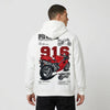 Sweat Opera Meccanica Ducati 916 Tourismo Clothing, vue principale.