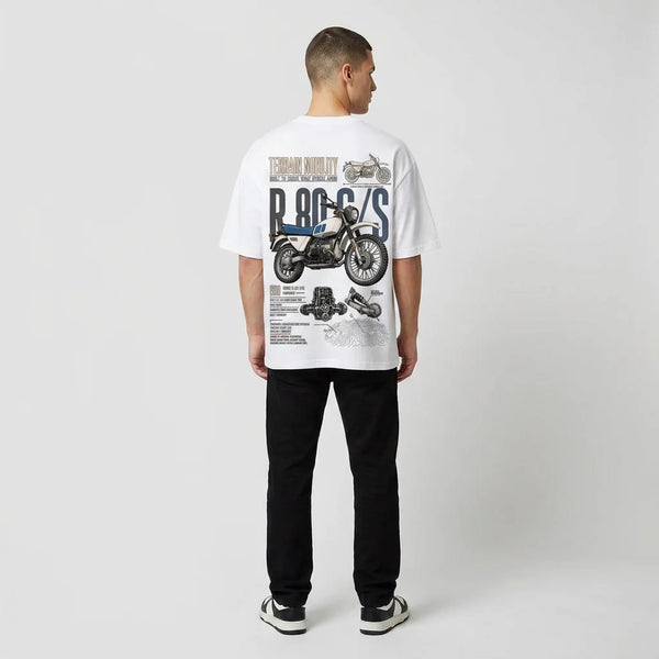 T-shirt Terrain Nobility BMW R 80 G/S Tourismo Clothing, vue complémentaire.