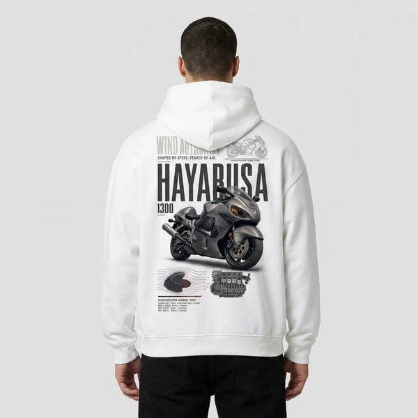 Sweat Wind Authority Suzuki Hayabusa Tourismo Clothing, vue complémentaire.