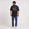 Camiseta Jaguar D-Type Le Mans N°6: Born for Le Mans, negra, vista trasera