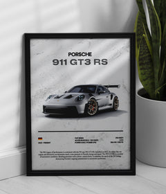 Póster Porsche 911 GT3 RS