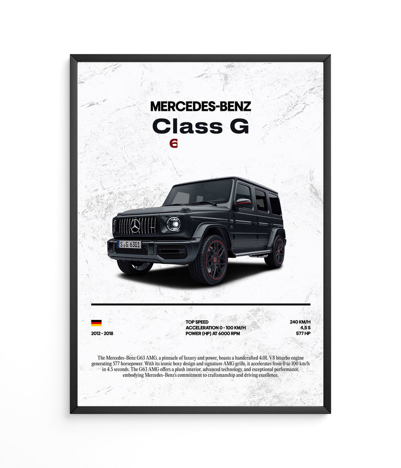 Póster Mercedes-Benz Clase G 63 AMG, vista 2