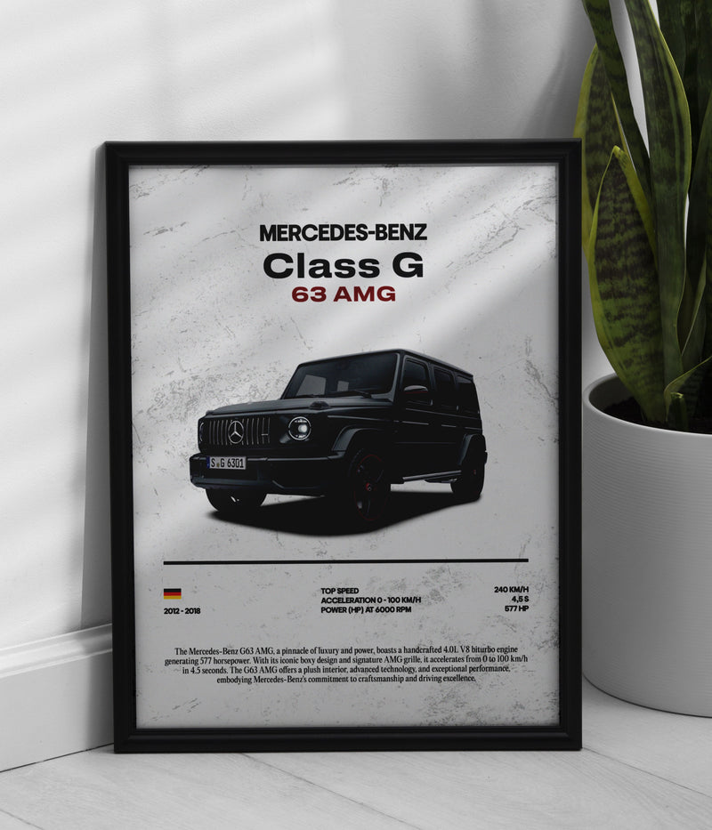Póster Mercedes-Benz Clase G 63 AMG, vista 1